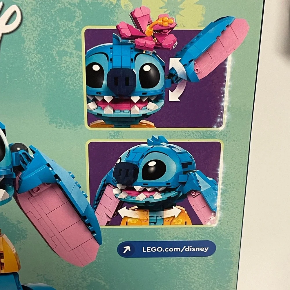 LEGO Disney 43249 Lilo & Stitch Building Toy Set 430Pcs 9+ NIB Sealed